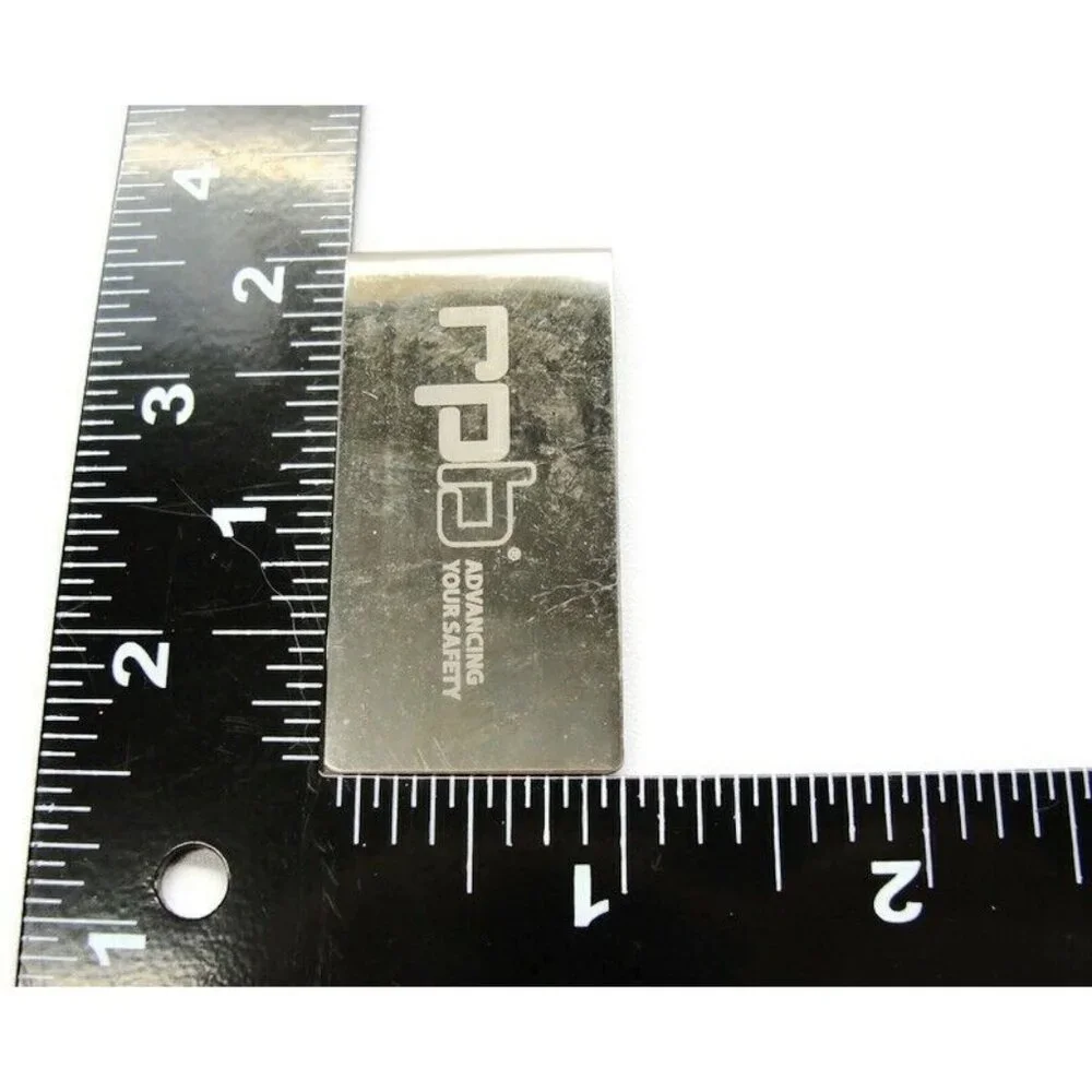 RPB Money Clip Stainless Steel RPB Advancing Your Safety Cash